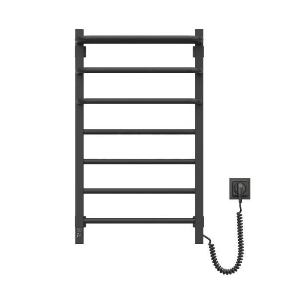 Elektrischer Badheizkörper NAVIN FORTIS 480x800 Sensor • rechts • schwarz
