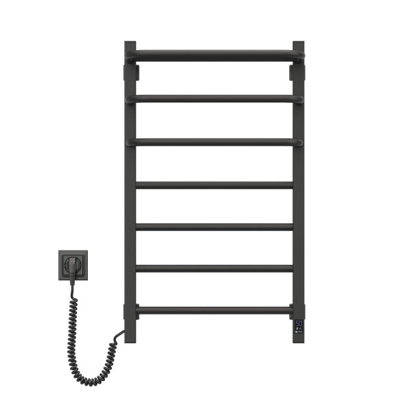 Elektrischer Badheizkörper NAVIN FORTIS 480x800 Sensor • links • schwarz