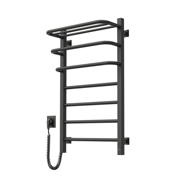Elektrischer Badheizkörper NAVIN FORTIS 480x800 Sensor • links • schwarz