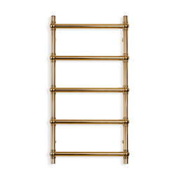 Retro Handtuchheizkörper NIERDZEWNY GOLD 500x1000 Edelstahl