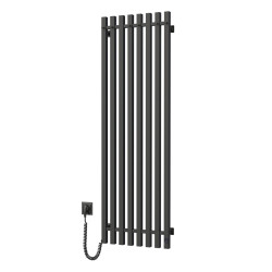 Navin Handtuchheizkörper Levante 450x1400 Schwarz links