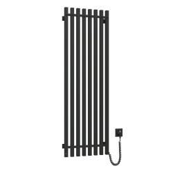 Navin Handtuchheizkörper Levante 450x1400 Schwarz rechts